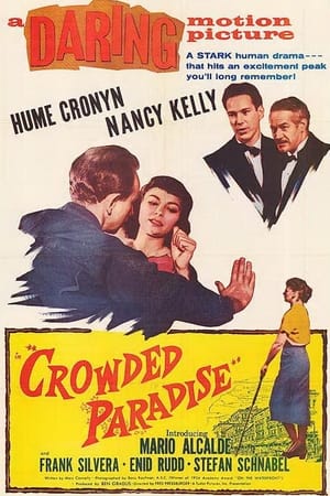 Poster Crowded Paradise 1956