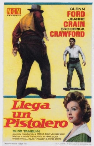 Poster Llega un pistolero 1956