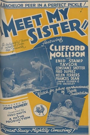 Poster Meet My Sister 1933