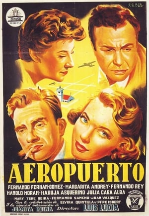 Poster Aeropuerto 1953