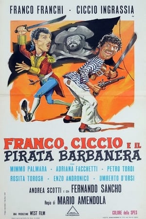 Poster Franco, Ciccio e il pirata Barbanera 1969