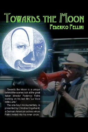 Poster Verso La Luna Con Fellini 1990