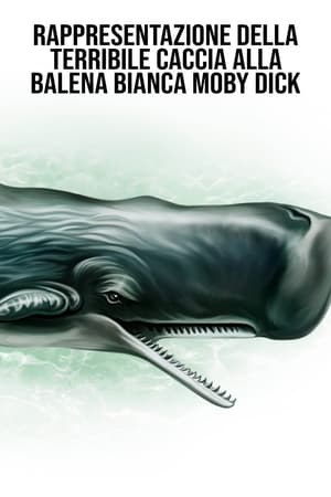 Poster Rappresentazione della terribile caccia alla balena bianca Moby Dick 1973