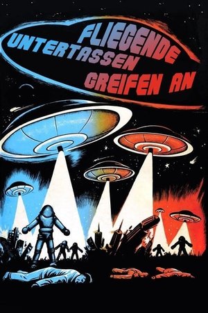 Poster Fliegende Untertassen greifen an 1956