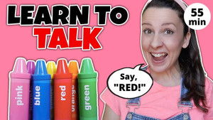 Learn To Talk - Toddler Learning Video - Learn Colors with Crayon Surprises - Speech Delay - Baby | StreamHub