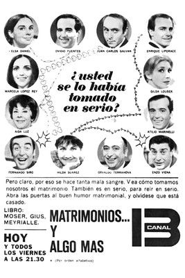 Matrimonios y algo más