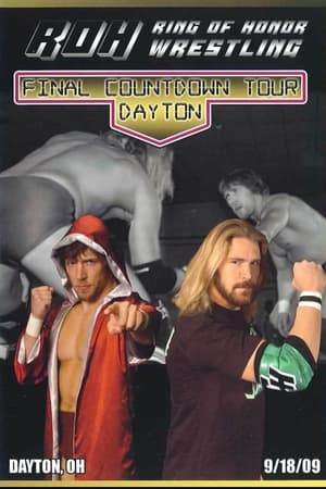 Poster ROH: The Final Countdown Tour - Dayton (2009)