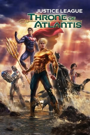 Poster Justice League: Throne of Atlantis 2015