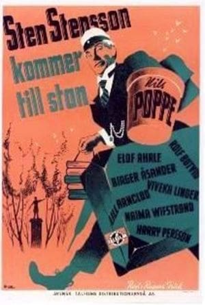 Poster Sten Stensson kommer till stan 1945