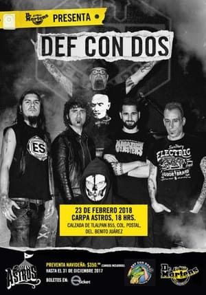 Poster Def Con Dos en la Carpa Astros