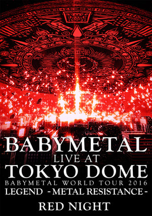 Poster BABYMETAL - Live at Tokyo Dome: Red Night - World Tour 2016 (2017)