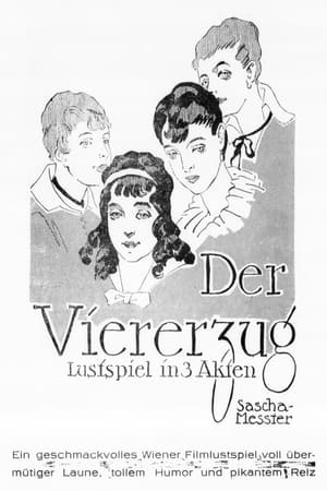 Poster Der Viererzug (1917)