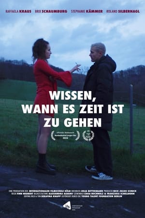 Poster Wissen, wann es Zeit ist zu gehen ()