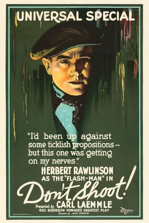 Poster Don't Shoot (1922)