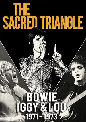 Poster The Sacred Triangle: Bowie, Iggy & Lou 1971-1973 2010