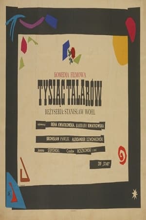Poster Tysiąc talarów 1960