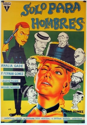 Poster Solo para hombres 1960