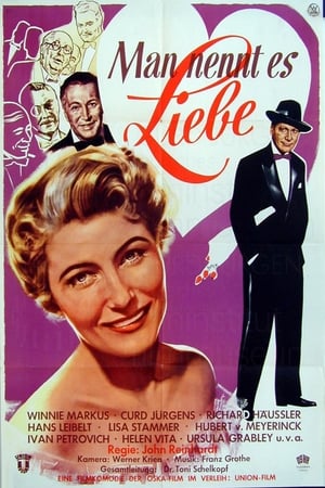 Poster Man nennt es Liebe 1953