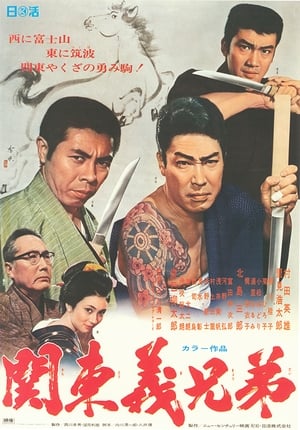 Poster The Fearless Brotherhood Duet of Kanto (1970)