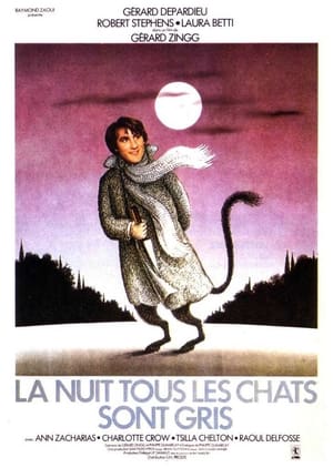 Poster At Night All Cats Are Crazy (1977)