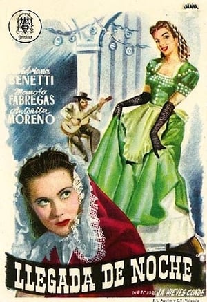 Poster Llegada de noche 1949