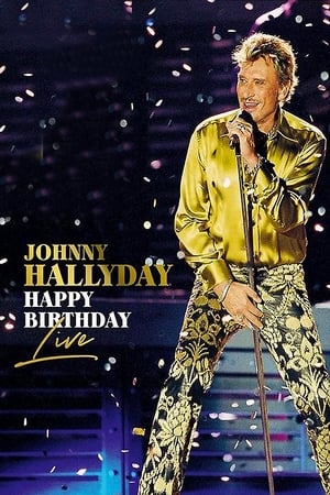 Poster Johnny Hallyday : Happy Birthday Live 2020