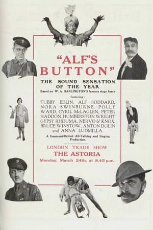 Poster Alf's Button 1930