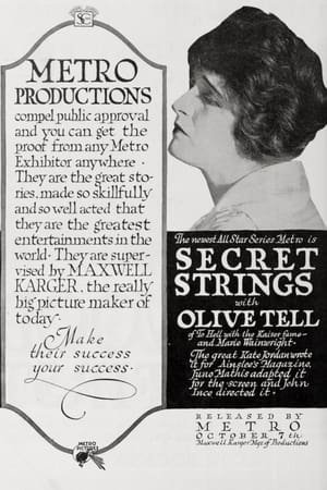 Poster Secret Strings (1918)