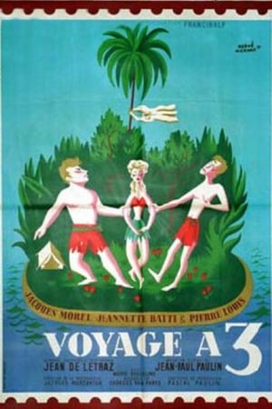 Poster Voyage à trois 1950