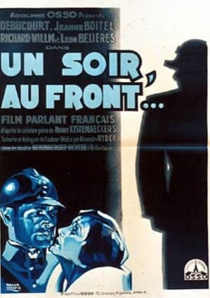 Poster One Night at the Front (1931)