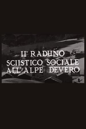 II° raduno sciistico sociale all'Alpe Devero poster
