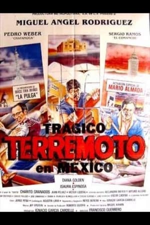 Poster Trágico terremoto en México (1987)