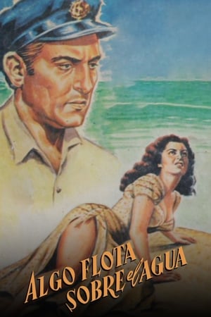 Poster Algo flota sobre el agua 1948