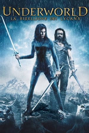 Poster Underworld: La ribellione dei Lycans 2009