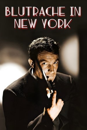 Poster Blutrache in New York 1950