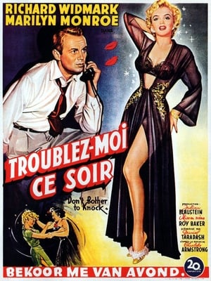 Poster Troublez-moi ce soir 1952