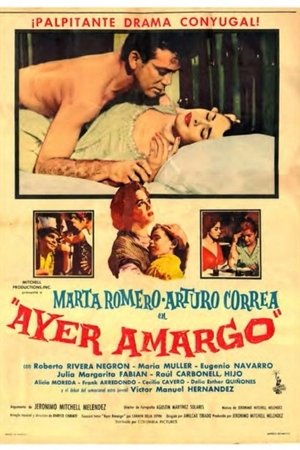 Poster Ayer amargo 1960