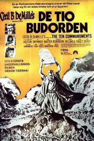 Poster De tio budorden 1956