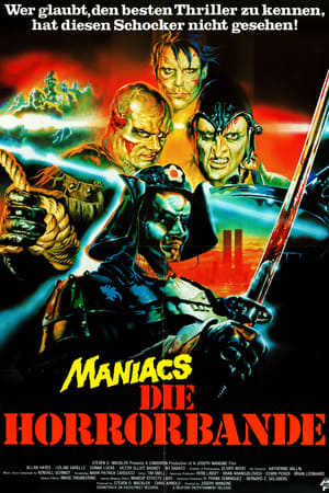 Poster Maniacs - Die Horrorbande 1986