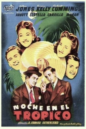 Poster Noche en el trópico 1940