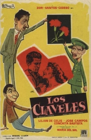 Poster Los claveles 1960