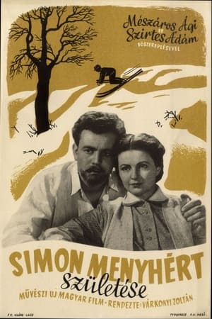 Poster The Birth of Menyhért Simon (1954)