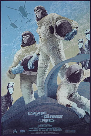 Постер фильма «Бегство с планеты обезьян (1971)» — (19 из 32)