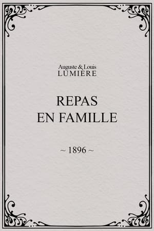 Poster Repas en famille (1896)