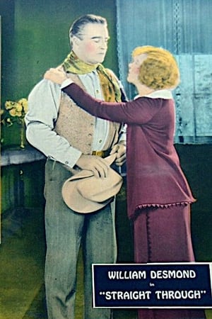 Poster Straight Through (1925)