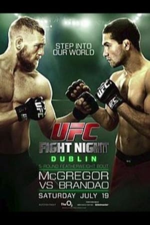 Poster UFC Fight Night 46: McGregor vs. Brandao 2014