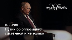 Putin on Opposition, Systemic and Otherwise