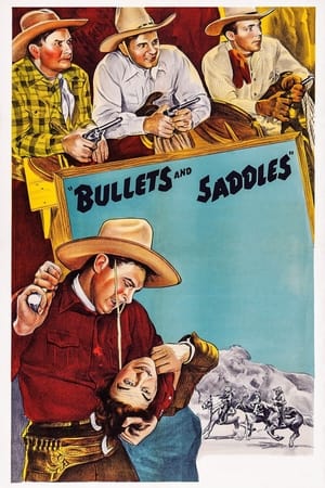 Poster Bullets and Saddles 1943