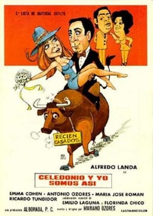 Poster Celedonio y yo somos así 1977