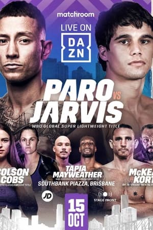 Poster Liam Paro vs. Brock Jarvis 2022